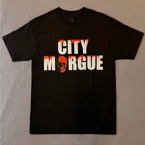 VLONE Black and Red Graphic Tee